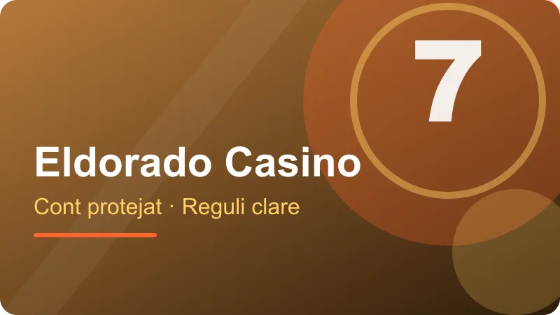 Pauze și autoexcludere la Eldorado Casino – ilustrație pentru secțiunea Eldorado Casino